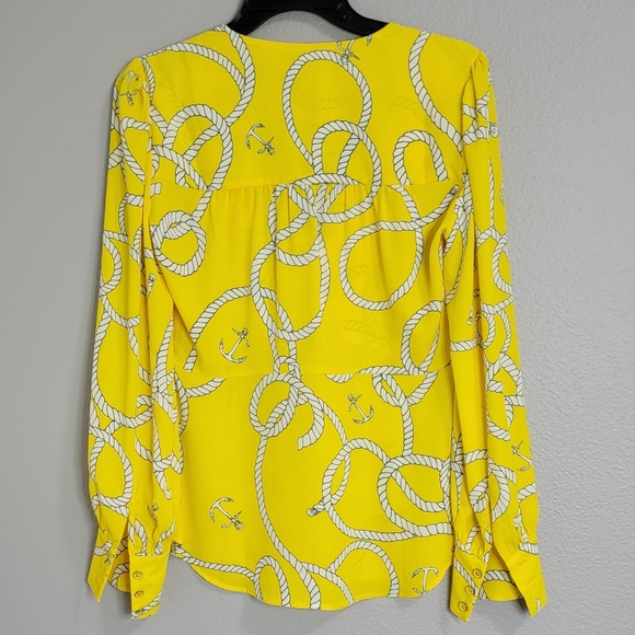 CABI YELLOW LONG SLEEVE TOPS/ SIZE S - Picture 3 of 14